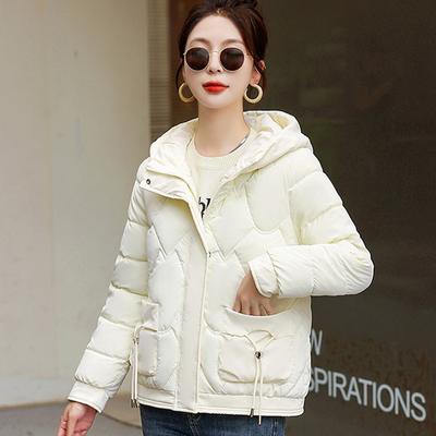 Осенне-зимняя хлопковая куртка с капюшоном, короткая корейская версия, модная хлопковая куртка, теплая хлопковая куртка, повседневная хлопковая куртка