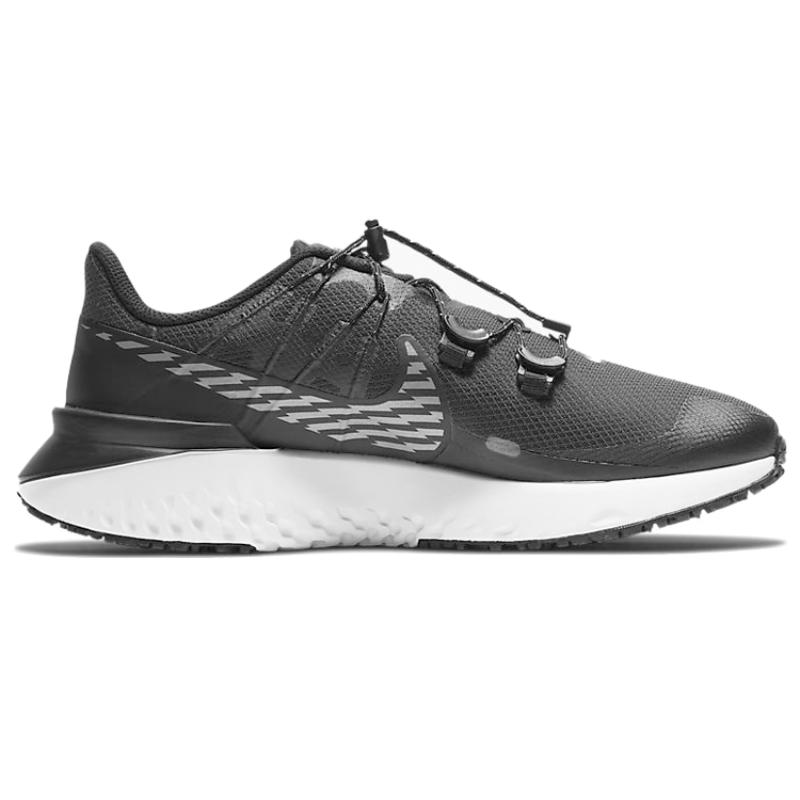 Nike Женские тренировочные футбольные бутсы Legend React 3 Shield Черный Темно-серый CU3866-001