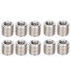 10Pcs Thread Inserts Male Female Reducing Nut Repair Tool Stainless Steel Fastener Hardware