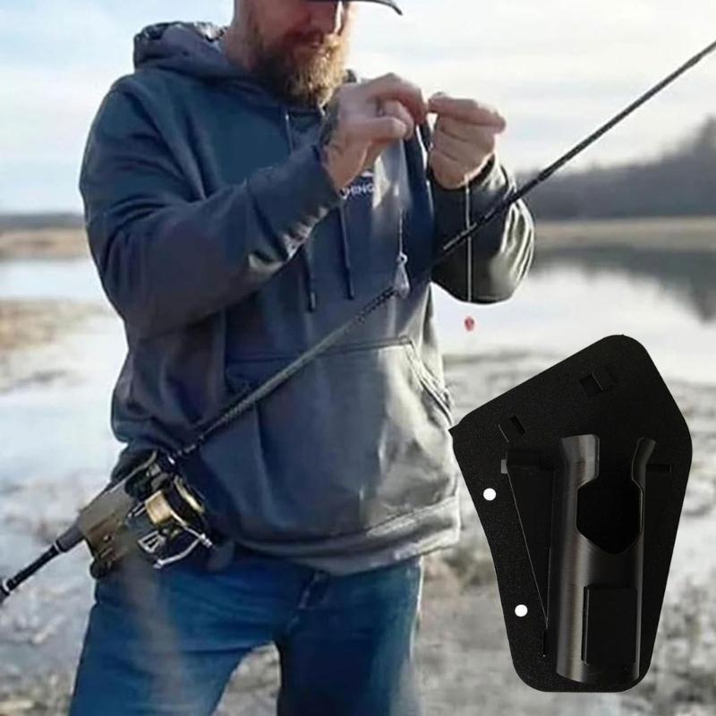 Держатель для удочки Вставляемый в поясной ремень Hip Holster для удочки Быстросъемный Вставной элемент для поясного ремня Портативные держатели для удочки