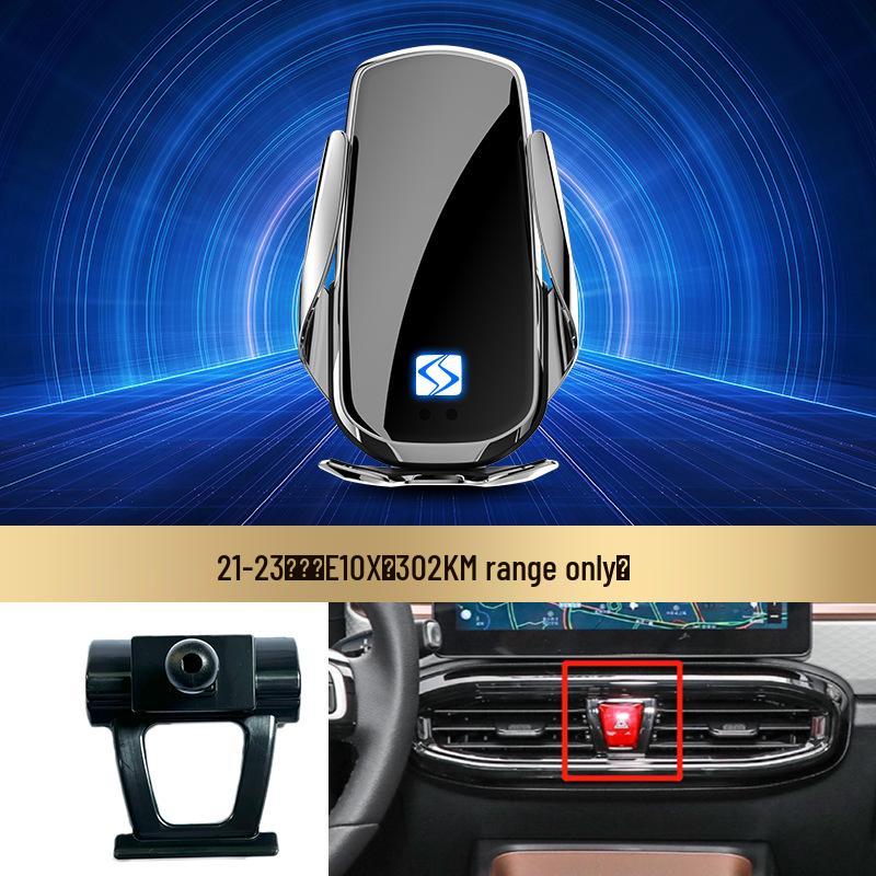 Sihao Wireless Fast Charging Car Phone Mount with Smart Induction for Navigation (X8X7/QX/A5/E10X Models)