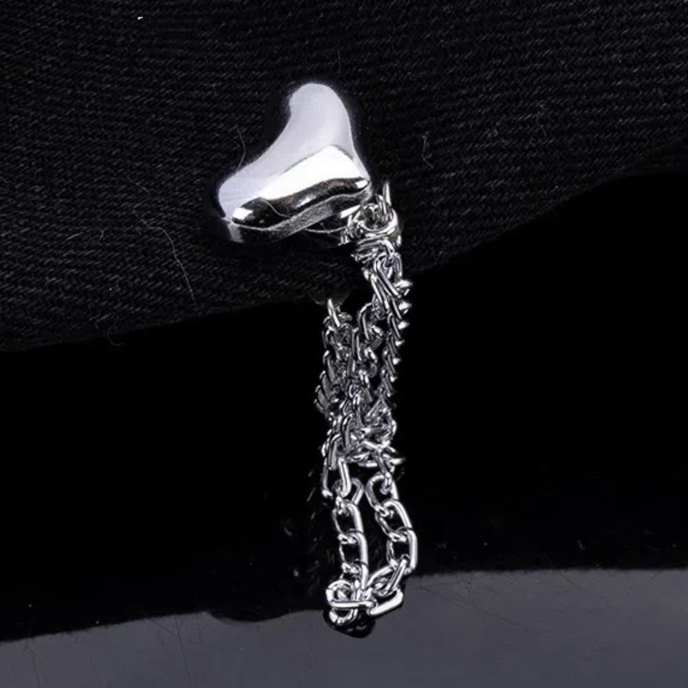 Silver Alloy Magnetic Button Clips Fixing Hem Non-hole Waist Buckle Shorten Trouser Clip