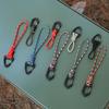 New 1pc Plastic Carabiner Clip Keychain Outdoor Camping Hiking Climbing Snap Clip Lock Backpack Hanger Buckle Hook