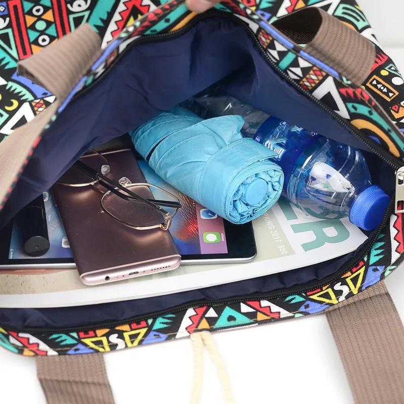 Women Canvas Bags Casual Large Daily Shoulder Tote Shopper Handbag Simple Hobo Bags 1Pcs