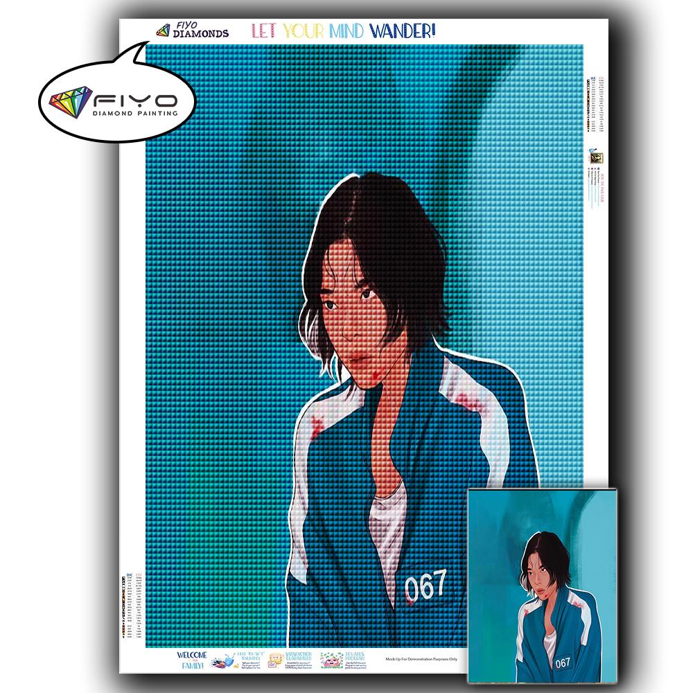5D алмазная живопись корейский сериал картина ручной работы подарок Алмазная вышивка мультфильм портрет рукоделие украшение дома