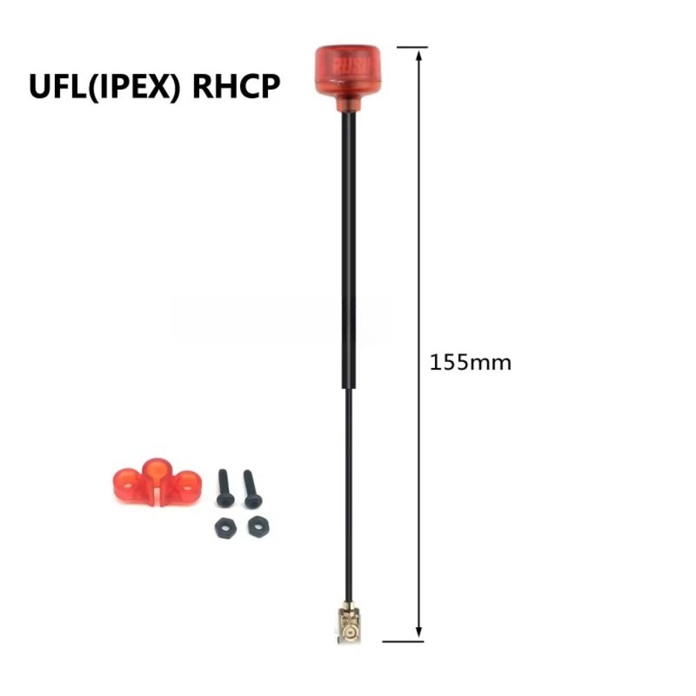 Антенна Rush Cherry FPV 5.8G SMA MMCX UFL Запчасти для RC Дрона для RC Машины Квадрокоптера