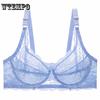 Lace Bra Brief Sexy Seamless Brassiere Transparent Wireless Bras Lingerie for Women Underwear