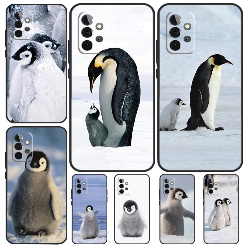Чехол для телефона Penguin Snow Arctic Cute Animal для Samsung Galaxy A53 A33 A23 A13 A52 A32 A22 A12 A51 A71 A14 A24 A34 A54 A21S