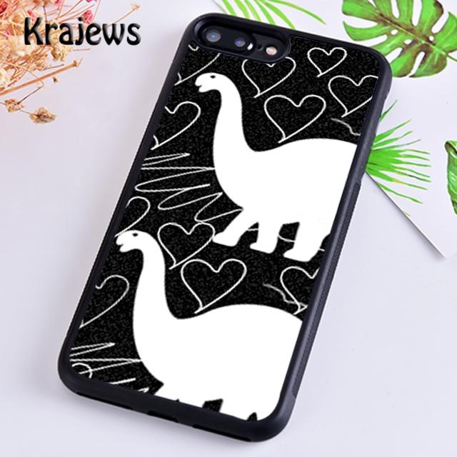 Krajews Cute Baby Dinosaur Phone Case Cover For iPhone 17 Air 16 15 14 plus 12 13 pro max coque Shell Fundas