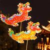 2024 Весенний фестиваль Фонарь Дракона Яркий цвет Традиционный ручной работы DIY Craft Lucky Lantern для празднования Нового года