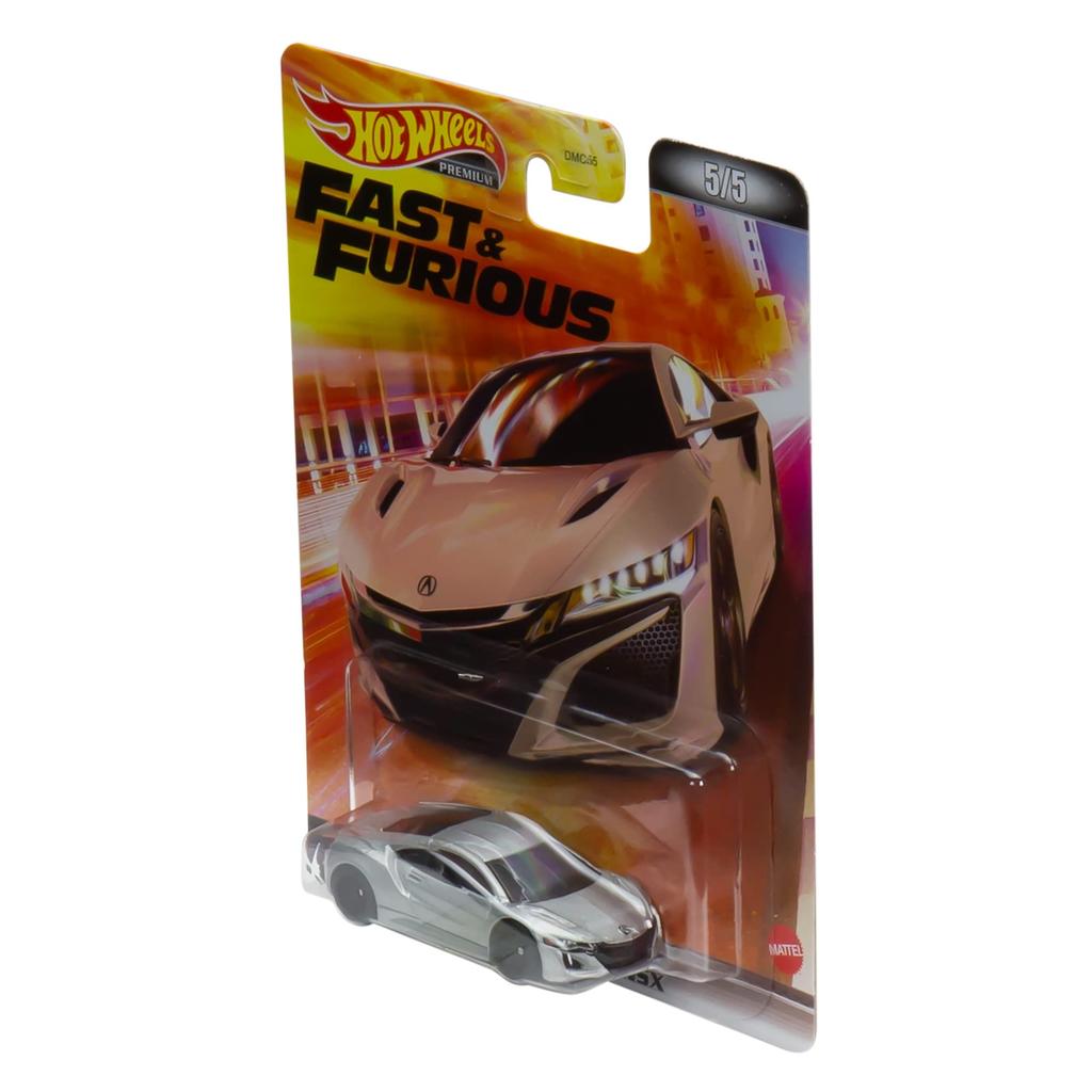 Hot Wheels Retro Entertainment Fast & Furious '17 Acura NSX [Ages 3 and Up] HCP30