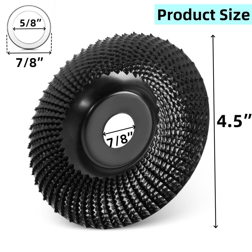 4-дюймовый круглый деревянный шлифовальный круг абразивный диск угловая шлифмашина карбидное покрытие 22 мм посадочное отверстие формование шлифовка резьба вращающийся инструмент
