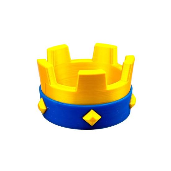 Брелок-Корона для Любителей Игры Royale 3D-Печатная Подвеска-Корона на Рюкзак Игровой Брелок Аксессуар для Фанатов Коллекционеров