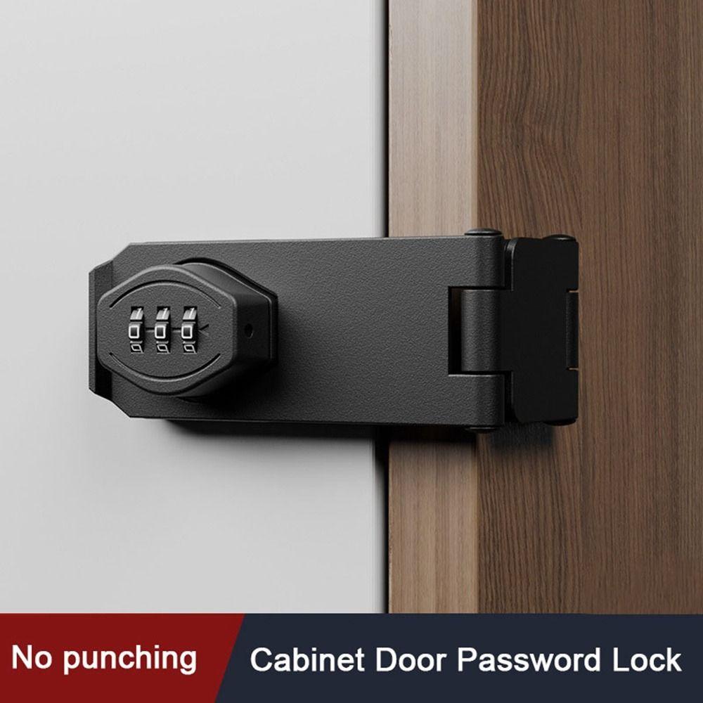 Zinc Alloy Combination Coded Lock 3 Digit Coded Coded Lock New Cabinet Password Locks  Drawer