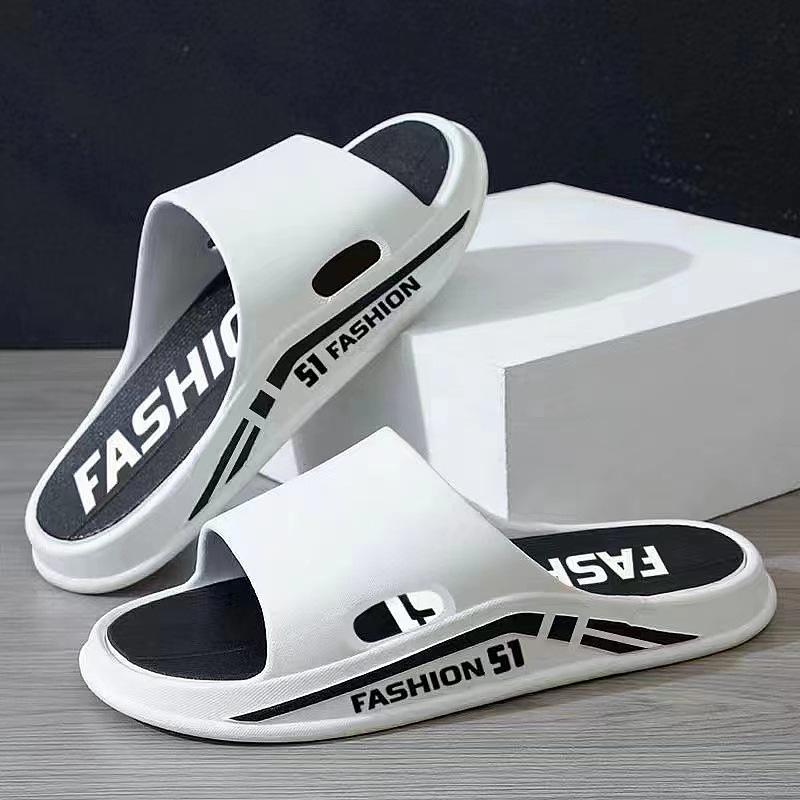 Женские черные универсальные сандалии на плоской подошве с толстой подошвой - Модные, удобные и мягкие шлепанцы