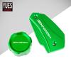 Motorcycle Accessories Front&Rear Brake Fluid Cylinder Master Reservoir Cover Cap For Kawasaki ZX25R ZX 25R