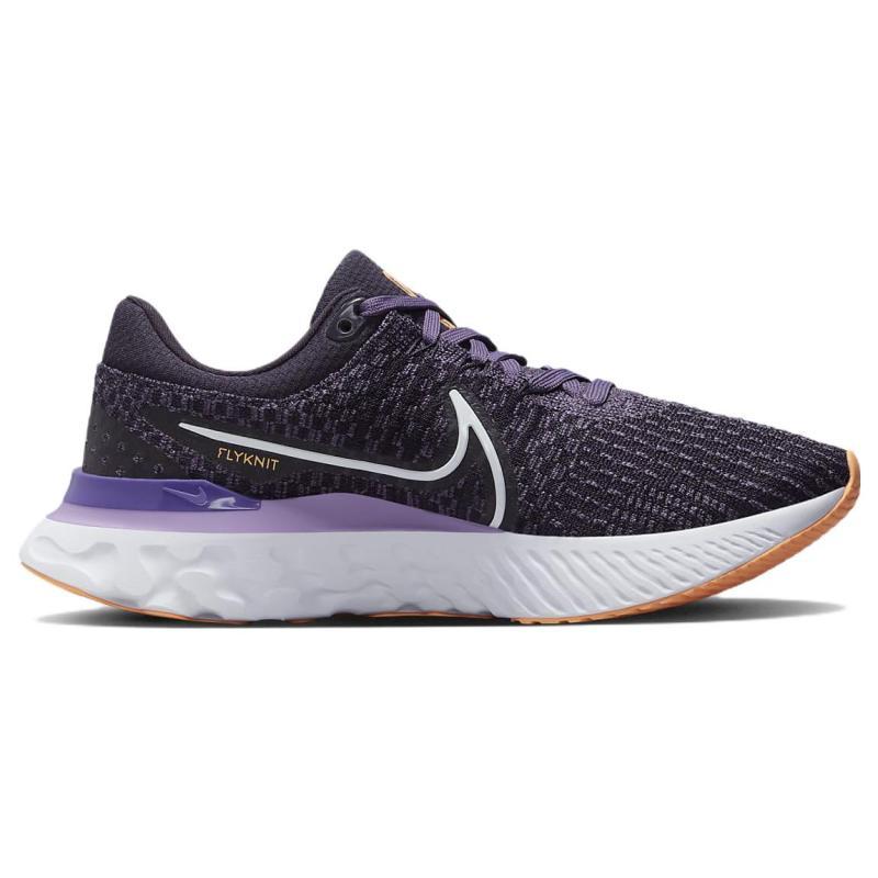 Nike Женские кроссовки React Infinity Run Flyknit 3 'Cave Purple Orange' DD3024-502
