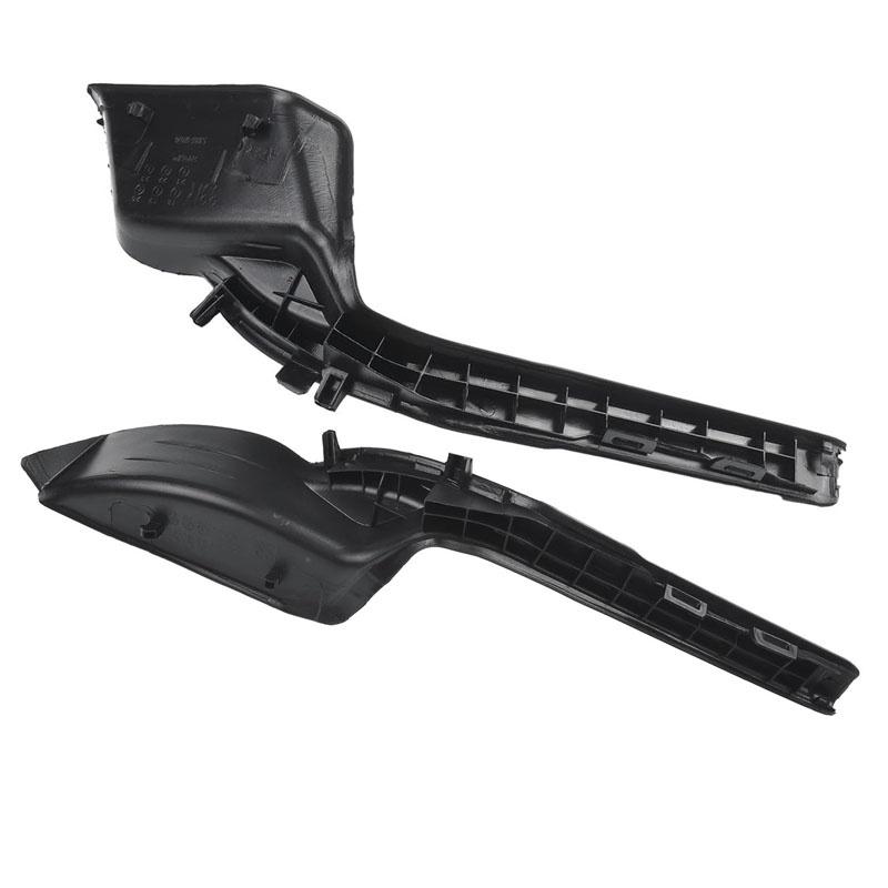 Боковая крышка переднего стеклоочистителя, подходит для Toyota RAV4 2019 2020 2021 2022, черная левая и правая удлинительная крышка, 1 пара