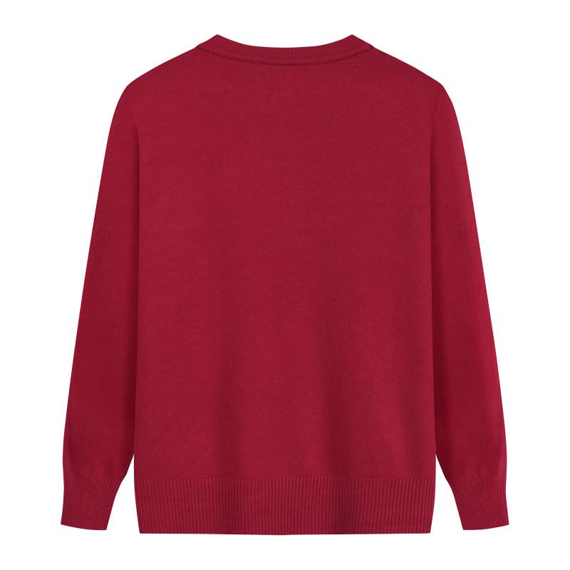 Вышитый легкий кардиган для бабушки на весну и осень - Вязаный свитер-пальто для женщин среднего и пожилого возраста