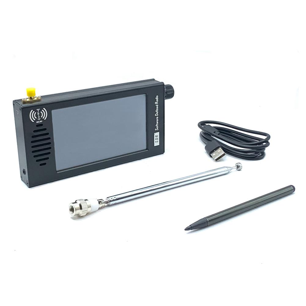 DSP SDR Радиоприемник Коротковолновый Радиоприемник 4,3-дюймовый Сенсорный Экран с Разъемом для Наушников и Антенны для FM MW SSB CW HAM