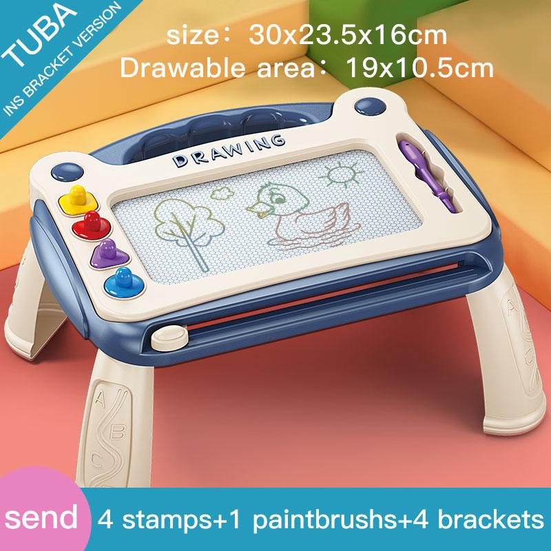 WLtoys Детская магнитная доска для рисования WordPad Детская цветная доска для граффити Художественные обучающие игрушки для рисования Инструмент для рисования Подарок для детей Ст Практическое использование