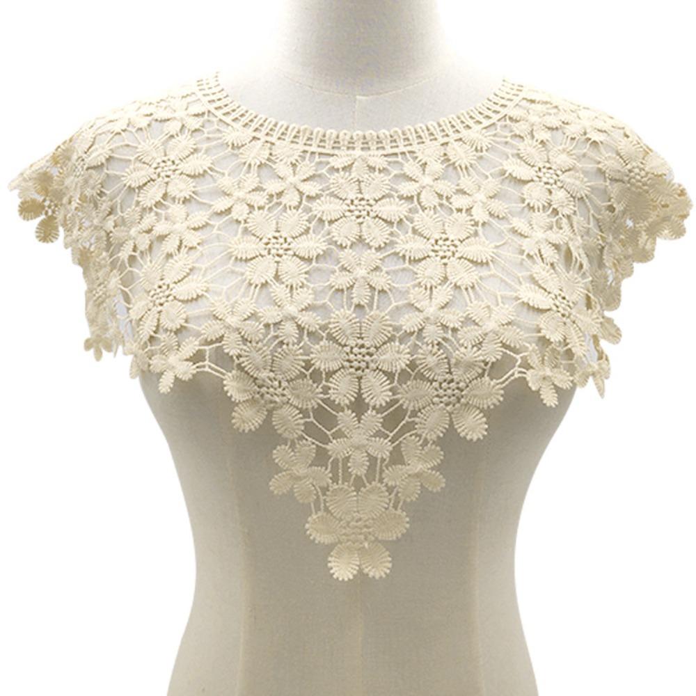 Fashion Hollow Neckline Elegant Fake Neckline Collar Exquisite Lace Neckline Wedding