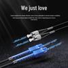 BOYANG Outdoor Single-Mode Duplex Fiber Optic Patch Cable
