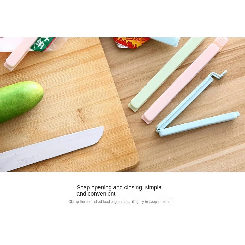 New Sturdy and Moisture-proof 5 Sealed Snack Food Clips, Plastic Bag Food Sealing Clip