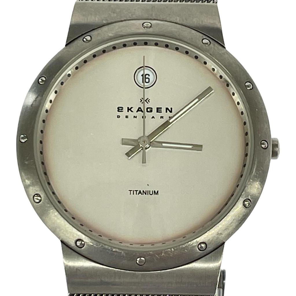 Подержанные часы SKAGEN / серебристые
