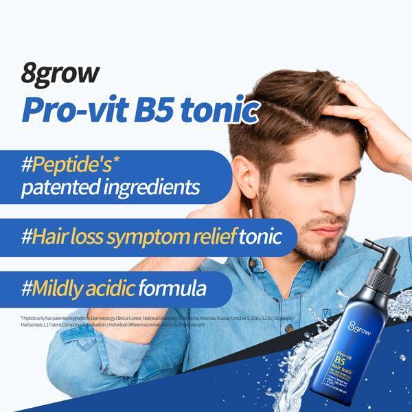 [COSNORI] 8GROW Anti-Hairloss Pro Vitamin B5 Hair Tonic 100ml