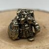 Dwarf Soldier Goblin Brass Knife Beads EDC DIY Woven Bracelets Lanyard Pendant Accessories Men Outdoor Tool Hangings Charms