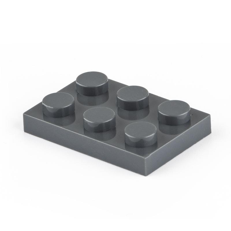 100 шт. Детали MOC 3021 Пластина 2x3 Совместимые Кирпичики DIY Сборка Строительные Блоки Частицы Детская Мозговая Игрушка Подарок