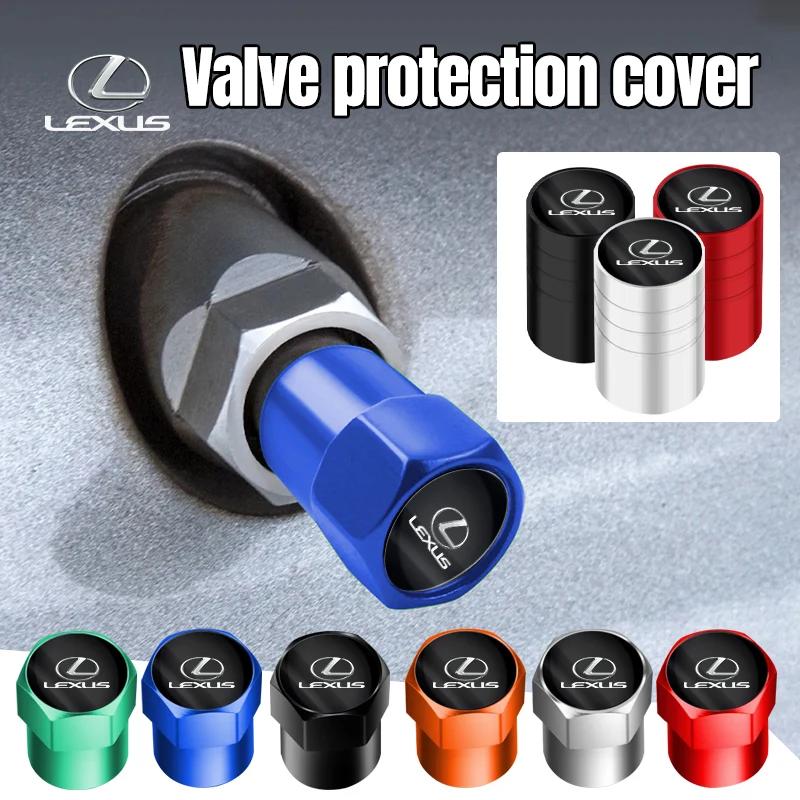 4 шт. Колпачки на ниппель колеса автомобиля Пылезащитные аксессуары Для Lexus ES240 ES250 ES350 IS250 IS300 RX270 NX300 RX300 RX350 SL430 CT200