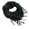 Unisex Scarf Cotton Shawl with Tassels Plaid Pattern Keffiyeh Scarf for Winter Work Street Wear