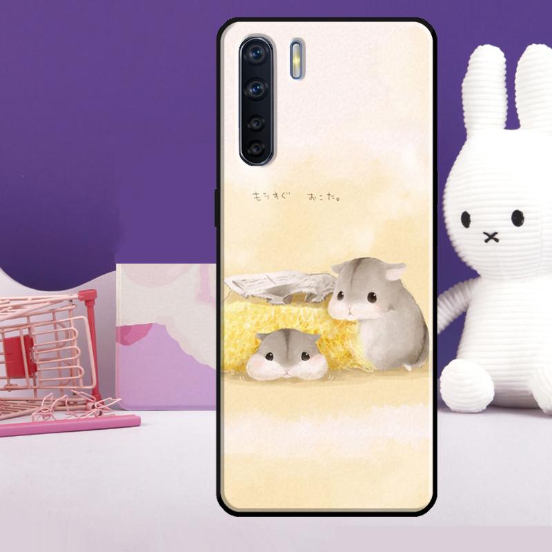 Чехол для хомяков для Oppo A18 A38 A78 A98 A58 A60 A80 A40 A96 A76 A16 A94 A74 A54 A15 A17 A57 A77 A5 Pro