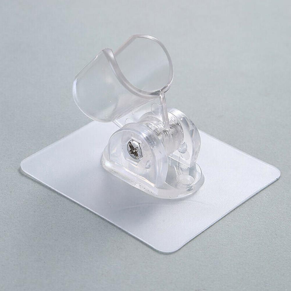 Shower Head Holder Bracket Bathroom 7.2*7.2cm ABS Black