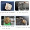 2PCS Birdcage Straw Simulation Birdhouse 100% Natural Fiber - Cozy Resting Breeding Place for Birds - Provides Shelter