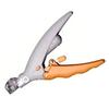 LED Pet Nail Trimmer Lighted Pet Nail Clippers with Magnifying Glass Curved Half-Moon Clippers