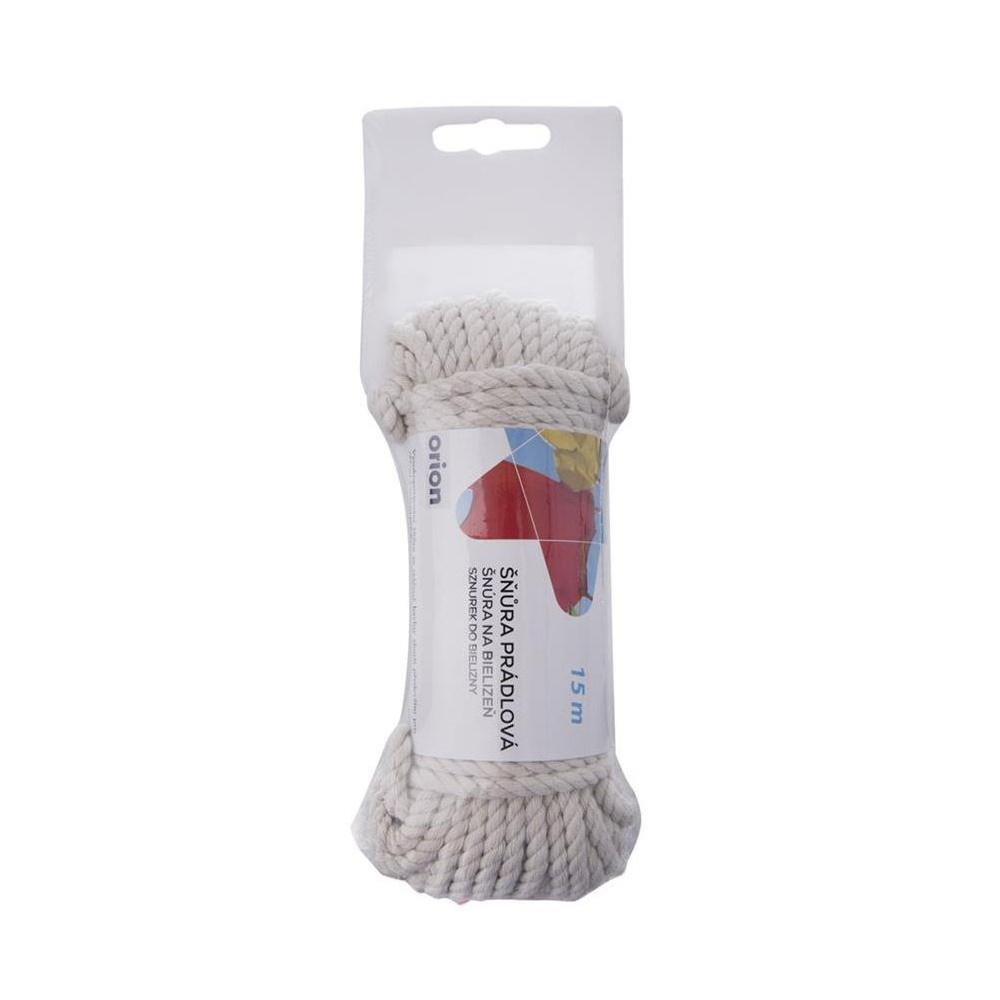 Orion Cotton Clothesline 15 m x 4 mm for Indoor and Outdoor Drying