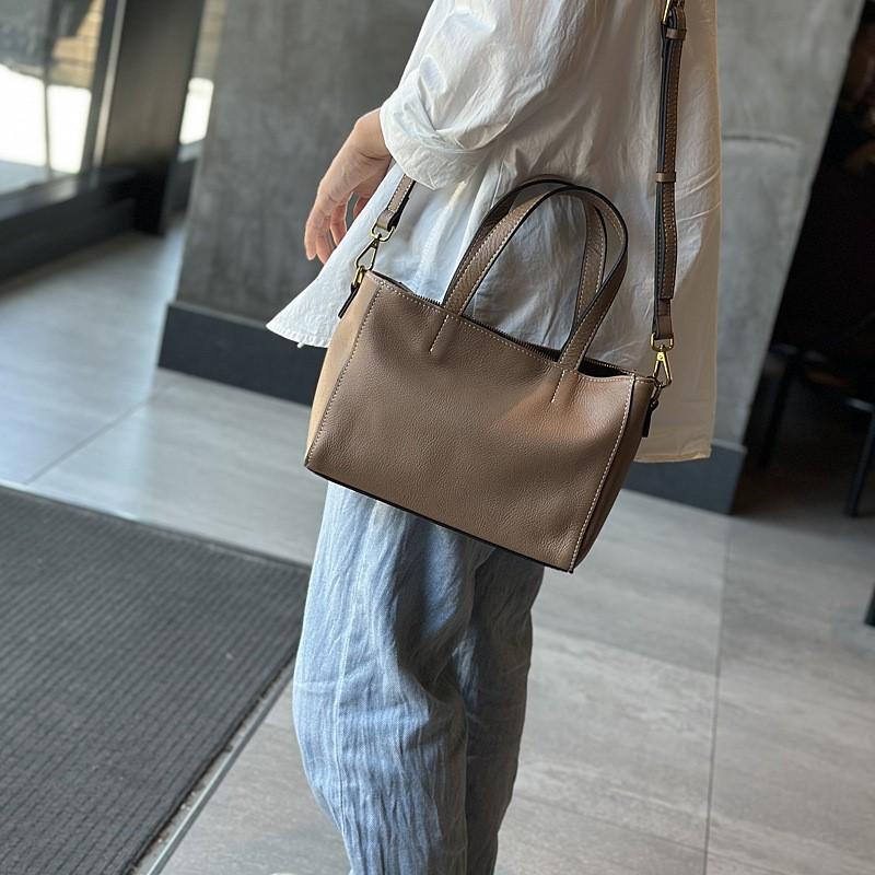 Johnature Простая сумка из натуральной кожи, женская сумка из натуральной мягкой натуральной яловой кожи, сумки на плечо и через плечо для отдыха