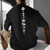Summer Men's T-Shirt 3d Planet Print Short Sleeve T-Shirt Simple Fashion Man Clothing Oversized T-Shirt For Men Harajuku Tee Top
