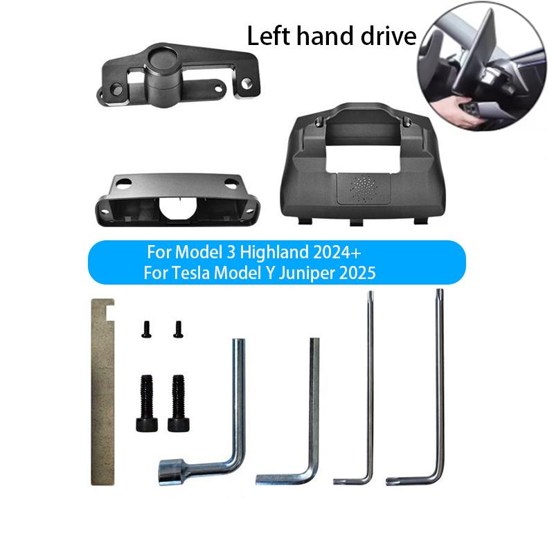 For Tesla Model Y Juniper 2026 Model 3 2017 Swivel Holder Mount Highland Tilt Screen Rotating Bracket Kit Display Monitor Rotate