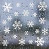 Supplies Winter Mural Wall Art Shopwindow Ornament Snow Flakes Decals Christmas Window Stickers