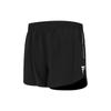 Pattern Printed Side Split Sports Shorts Men Shorts Black HJ9885
