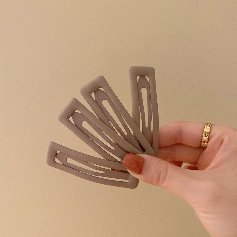 "Frosted Hairpin for Women: Back of Head and Side Bangs Clip"