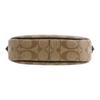 COACH Jamie Iconic Coated Canvas With Smooth Leather Crossbody Bags Small Women's Khaki & Black C9926-IMCBI
