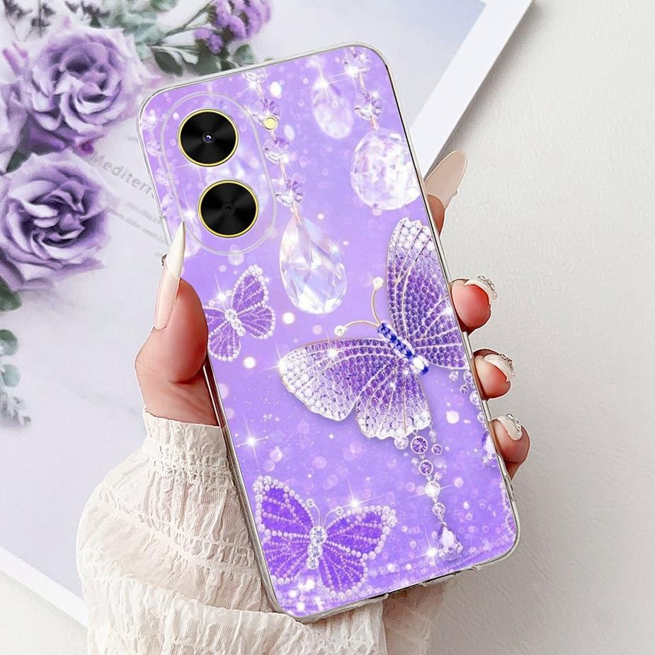 Для Xiaomi Poco C71 Чехол Redmi A5 4G Новый Роскошный Расписной Чехол Мягкий Силиконовый Чехол для Телефона Для Xiaomi Redmi A5 RedmiA5 PocoC71 Чехол