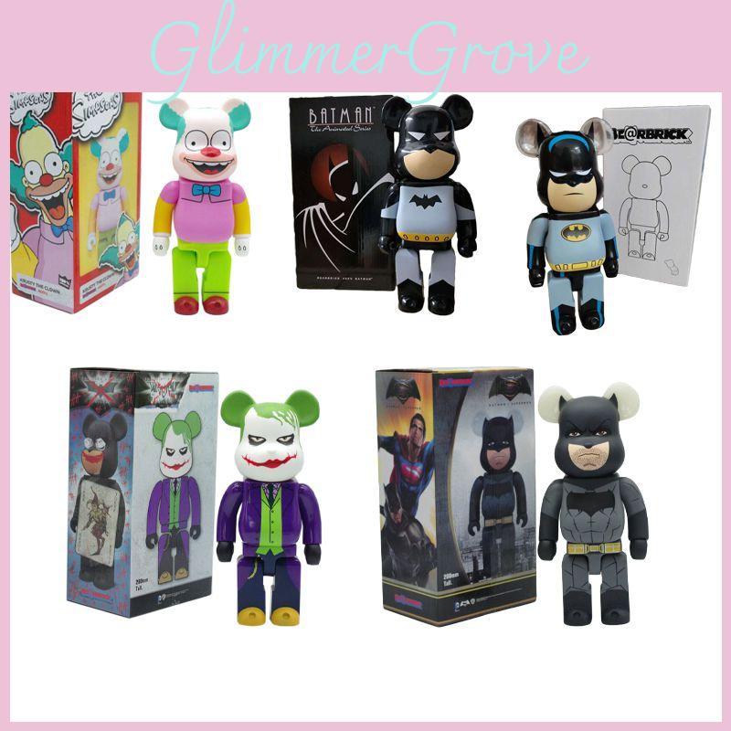 Изысканный Bearbrick 400% Конструктор Медведь Игрушка Фигурка Бэтмен Джокер Красти