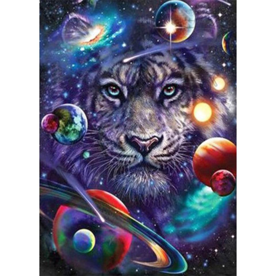 Звездное небо животное 5D DIY алмазная живопись картина полная алмазная вышивка горный хрусталь подарок мозаичный комплект украшения