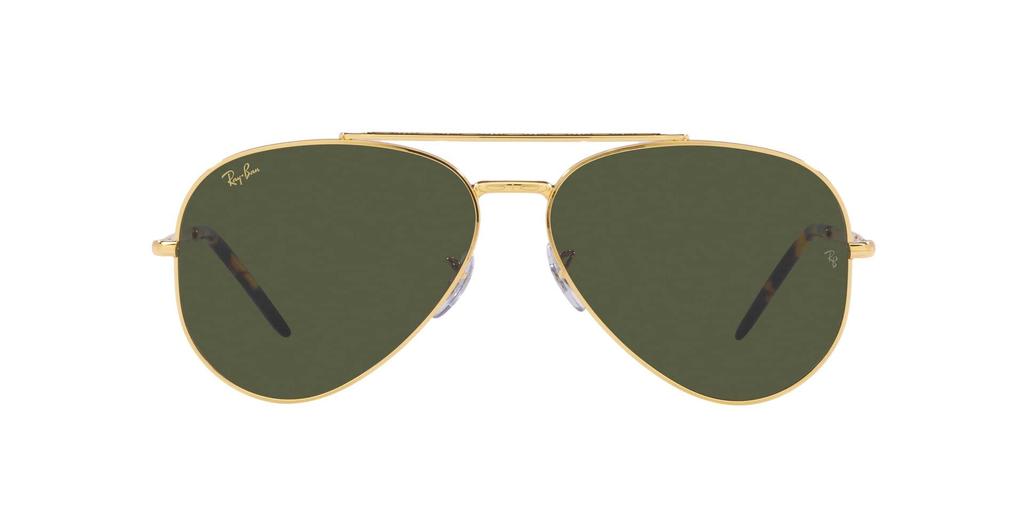 RB3625 Sunglasses In Legend Gray Green with Lenses 58 Ray-Ban Gold/Crystal (G-15XLT)